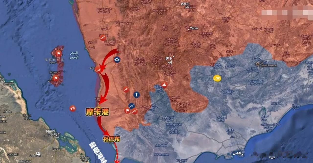 闪电大捷！胡塞武装24小时内拿下2600平方公里土地，兵临曼德海峡。

当大家都