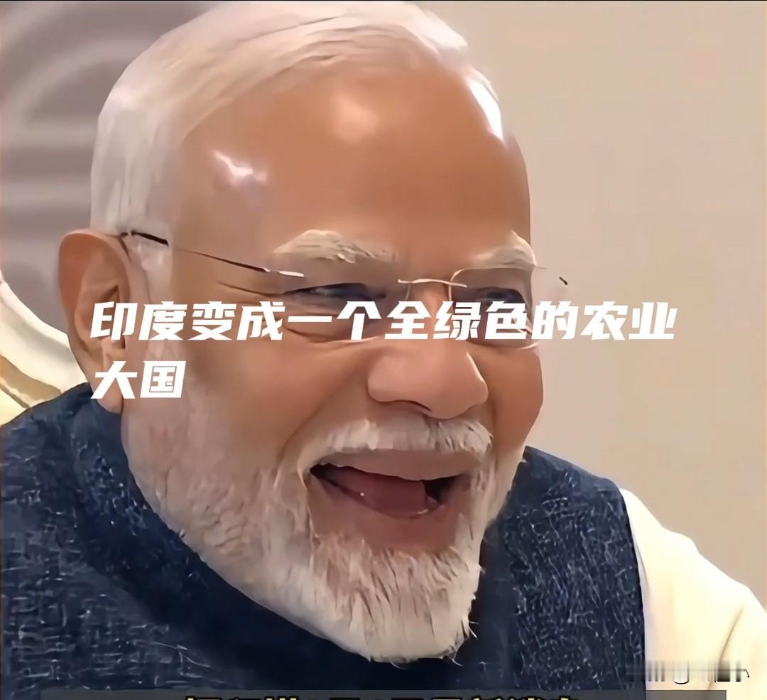莫迪等了一个月也没有买到外国化肥，现在他对印度人说，要让印度的农田变成一块不受化