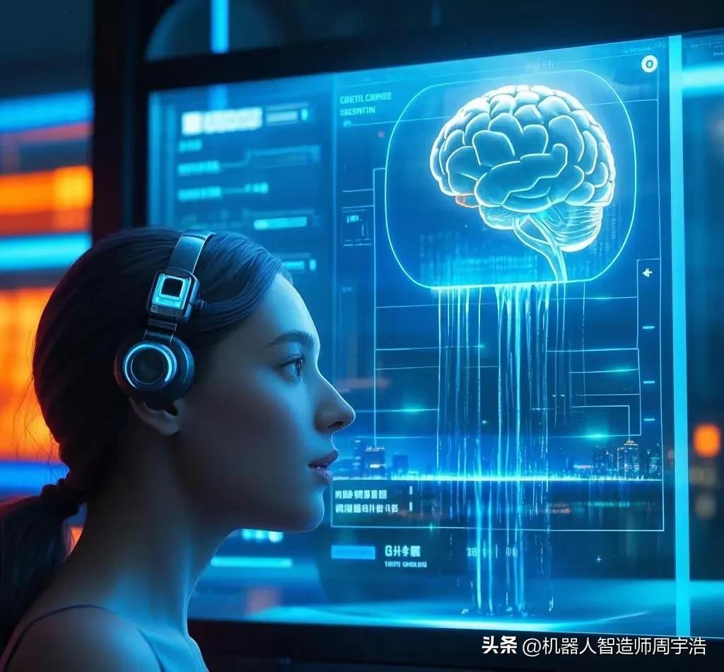 1、对话，机器具备了听觉，可以与人进行沟通交流，chatGPT和Deep see