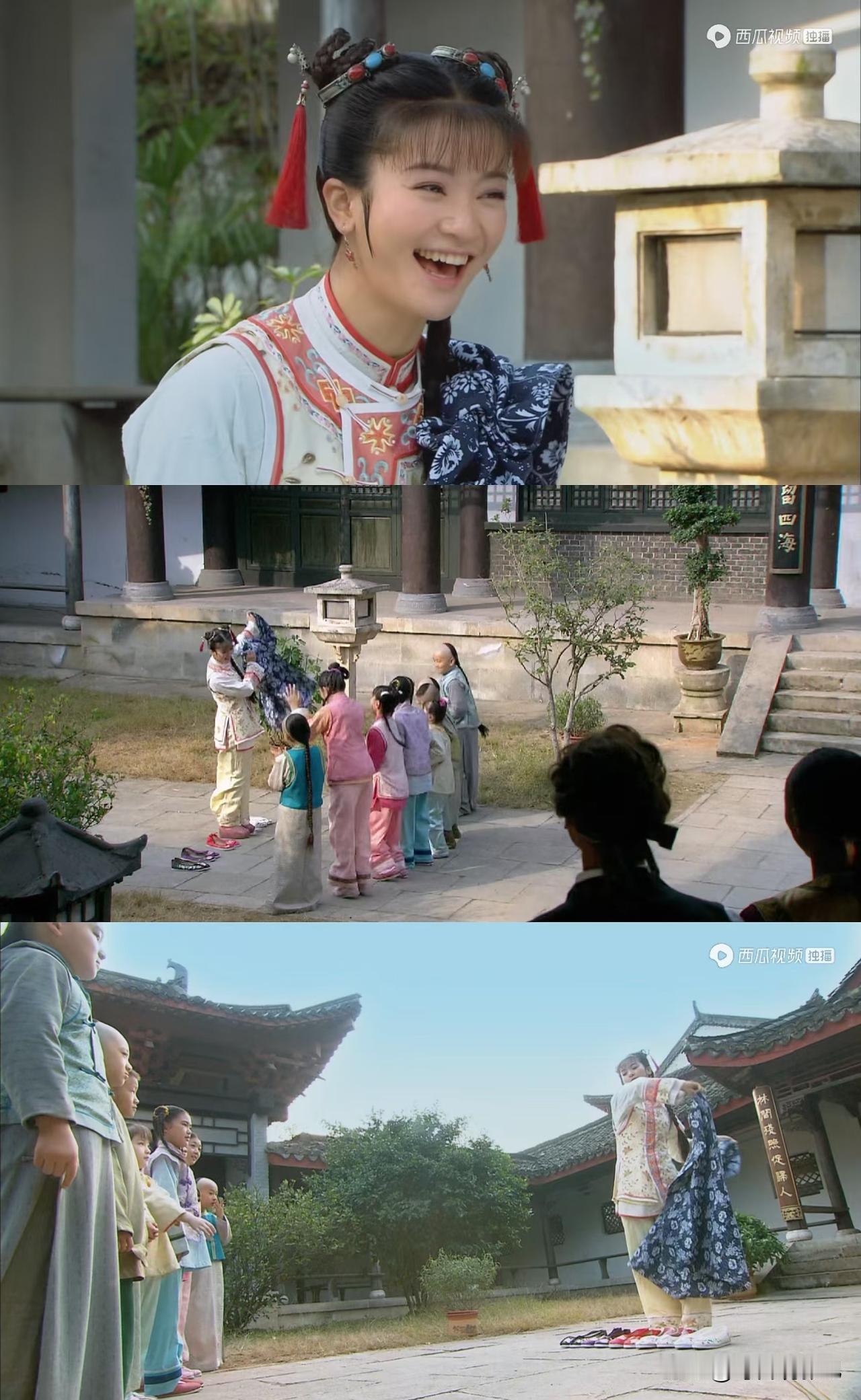 突然觉得小燕子还挺适合当幼师的。哈哈哈哈哈哈
虽然小燕子老是闯祸，做事大大咧咧的