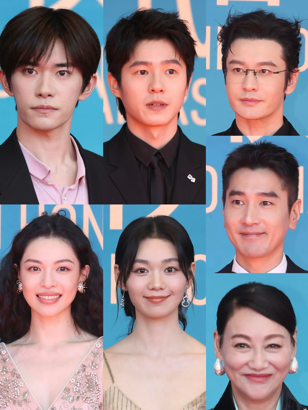 再来看金鸡奖红毯生图，谁赢了易烊千玺、刘昊然、黄晓明、惠英红、钟楚曦、赵又廷、段