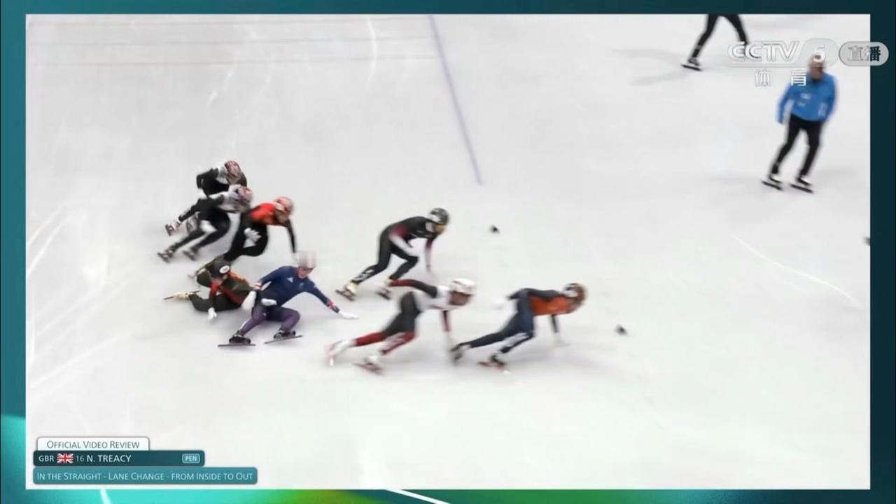 短道速滑真的需要点运气……真的心疼刘少昂，1000和1500都是完全有能力上领奖