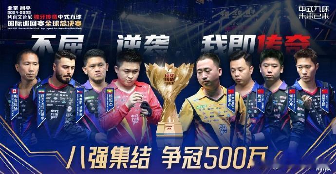 台球： 中式九球国际巡回赛全球总决赛8强阵容出炉，曹宇鹏在列！
北京时间5月29