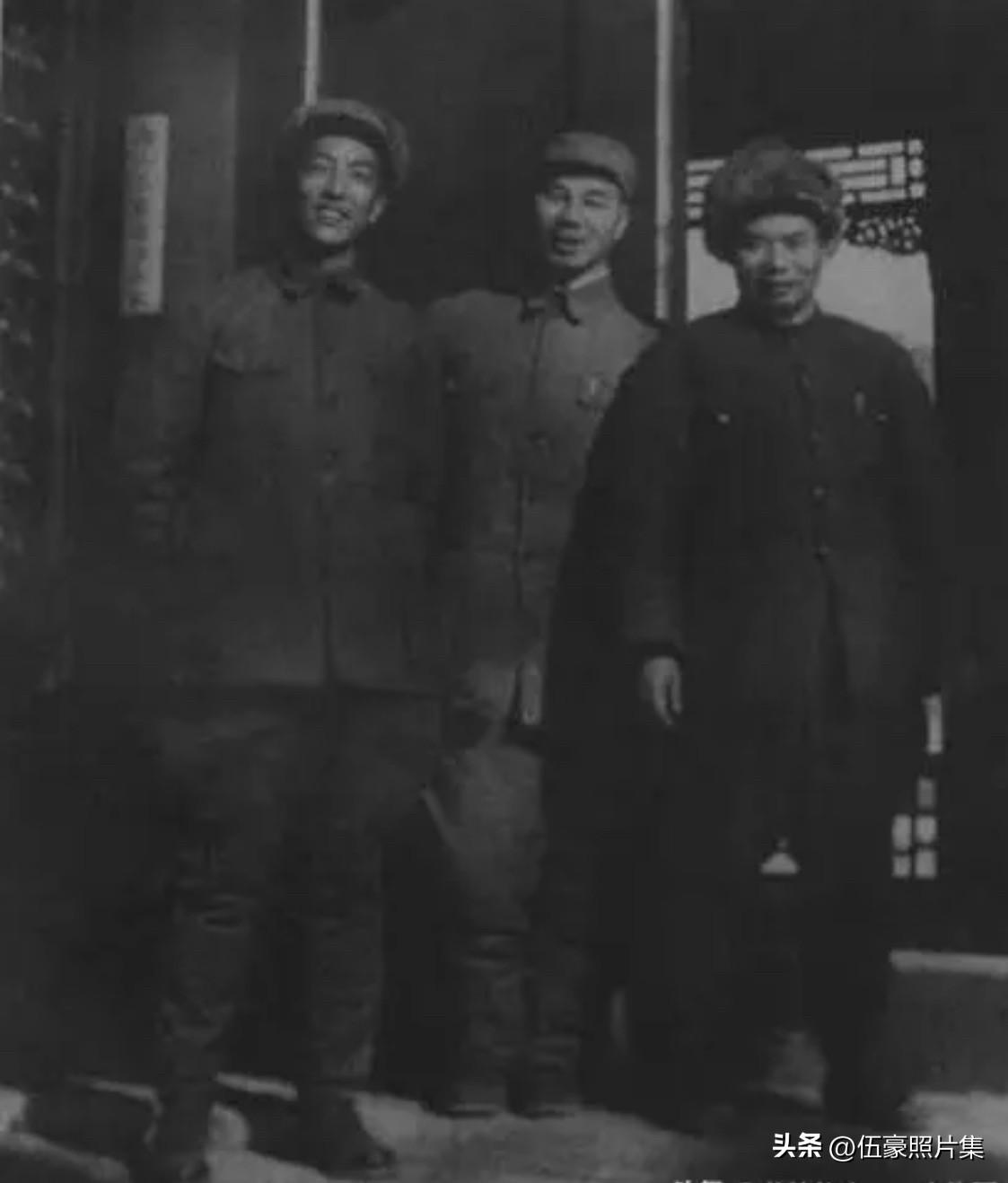 1949年1月，平津战役尾声阶段，华北野战军三位高级指挥员——第19兵团司令员杨
