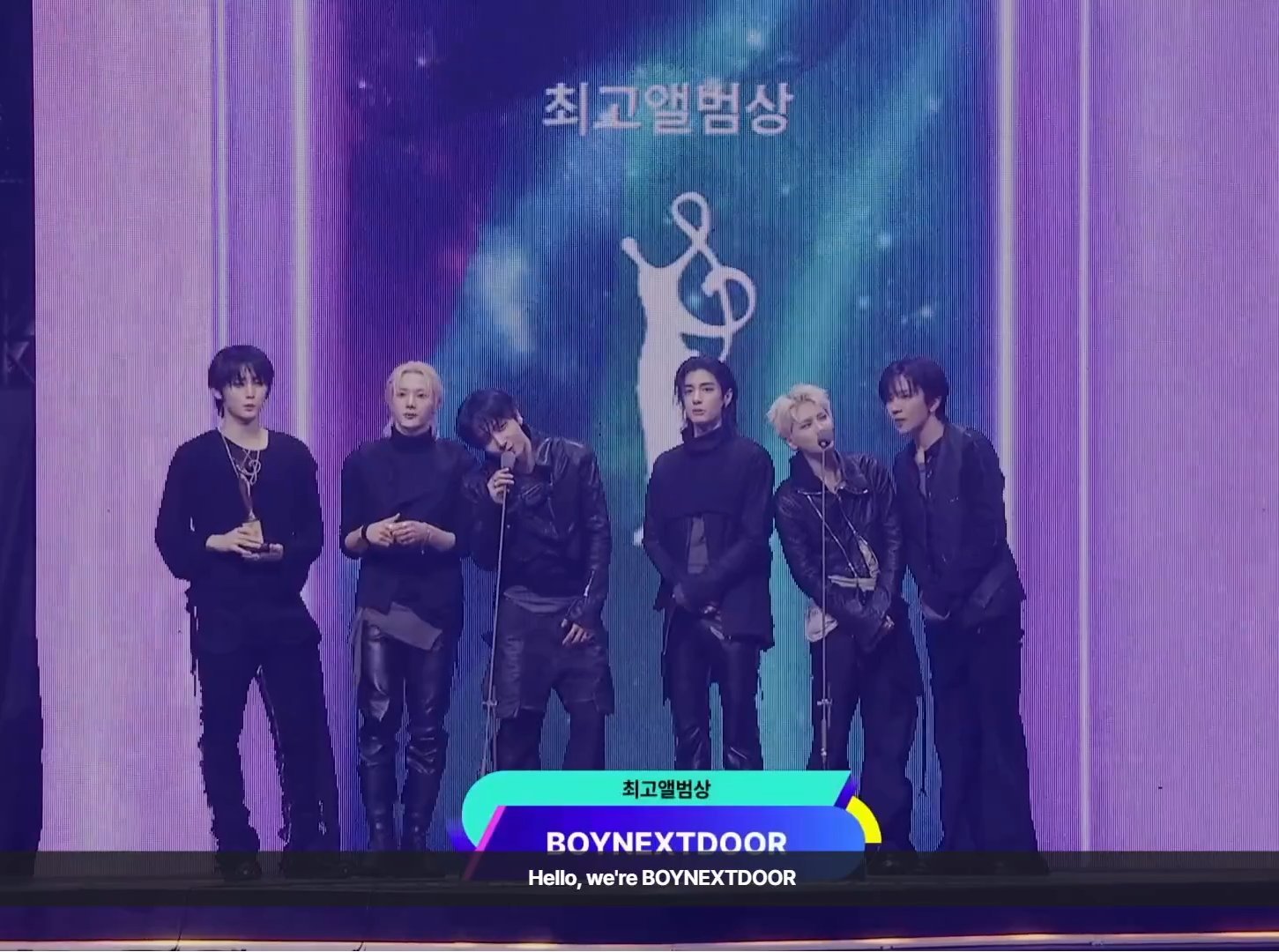 260620 | 首尔歌谣大赏🏆Best Album | BOYNEXTDOO