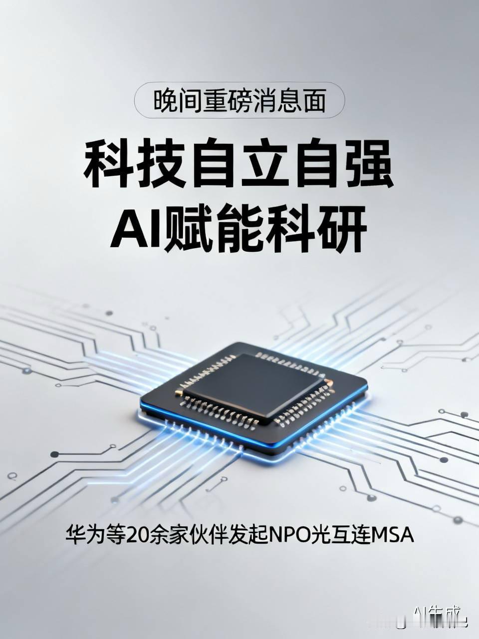 关注晚间重磅消息面：
一是全力抓好关于科技事业各项部署的落实 ，加快推进高水平科