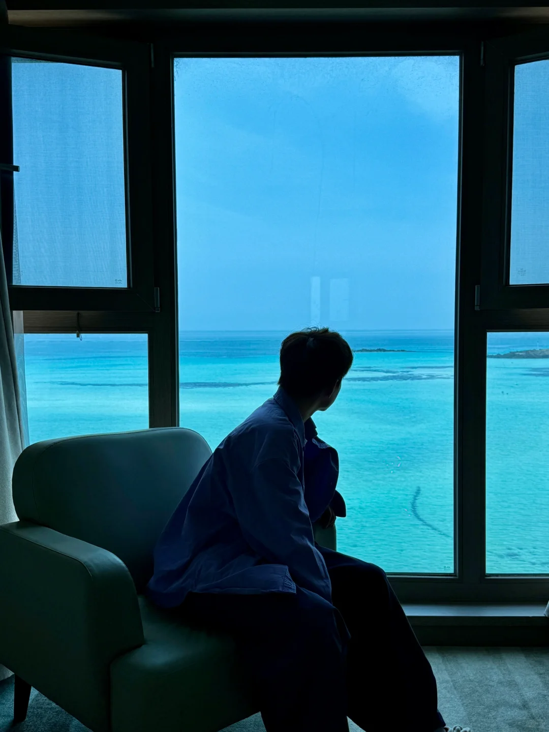 治愈我生活的，是济州岛的蓝海和风