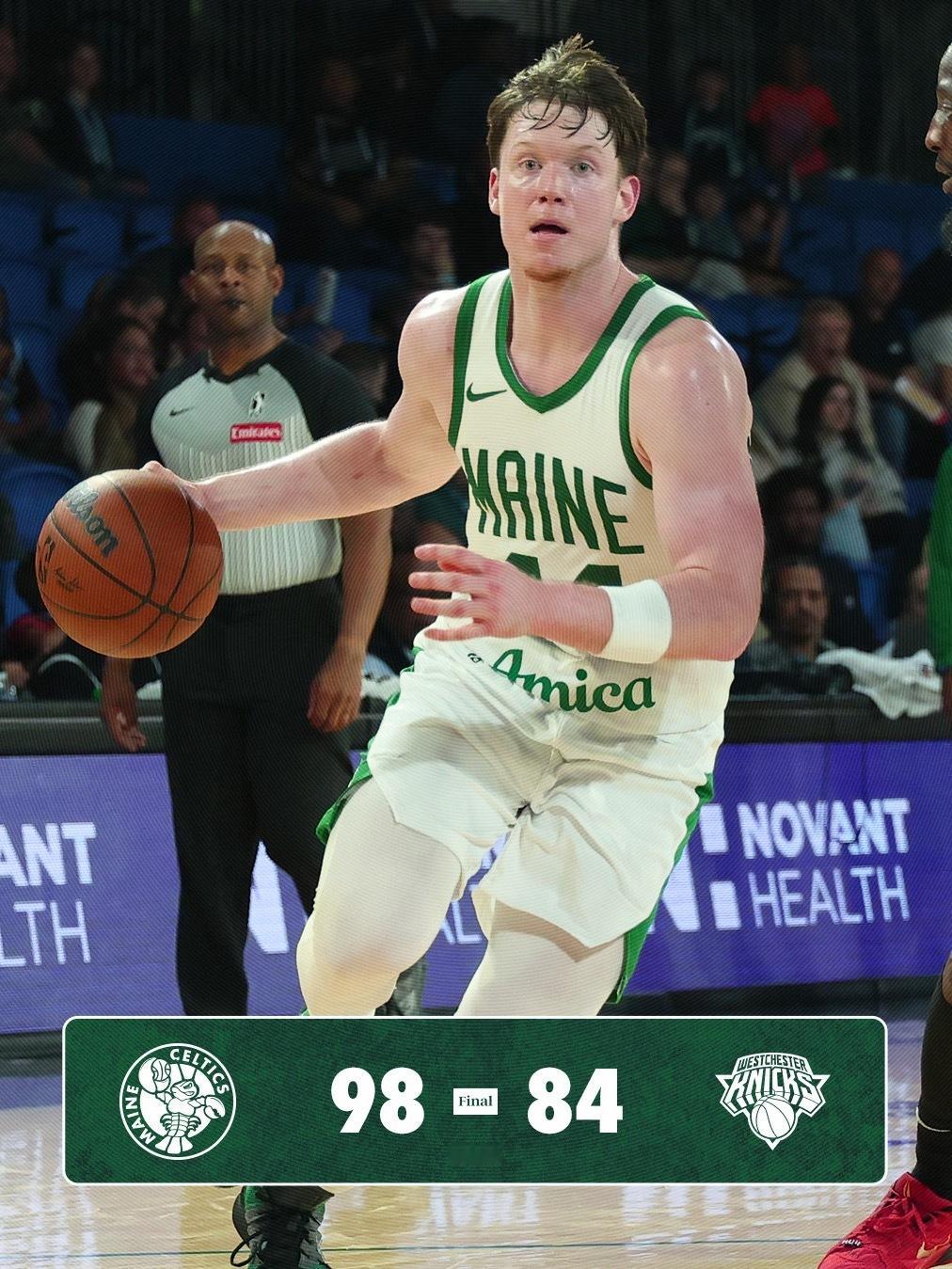 缅因州凯尔特人 98-84 ! Celtics Win ! 缅因州凯尔特人队客场