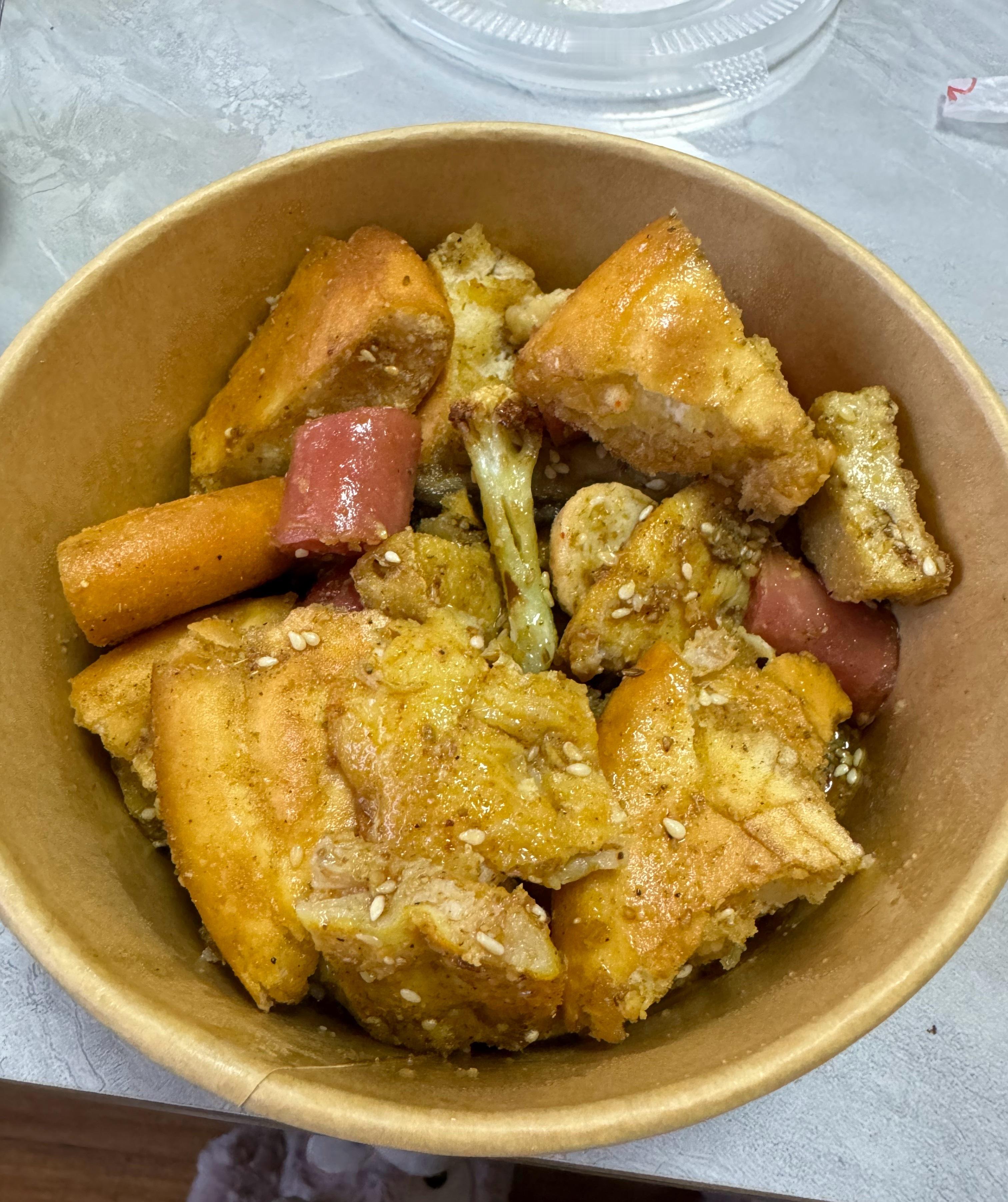 一分钱买的夸父炸串更好吃了😄 