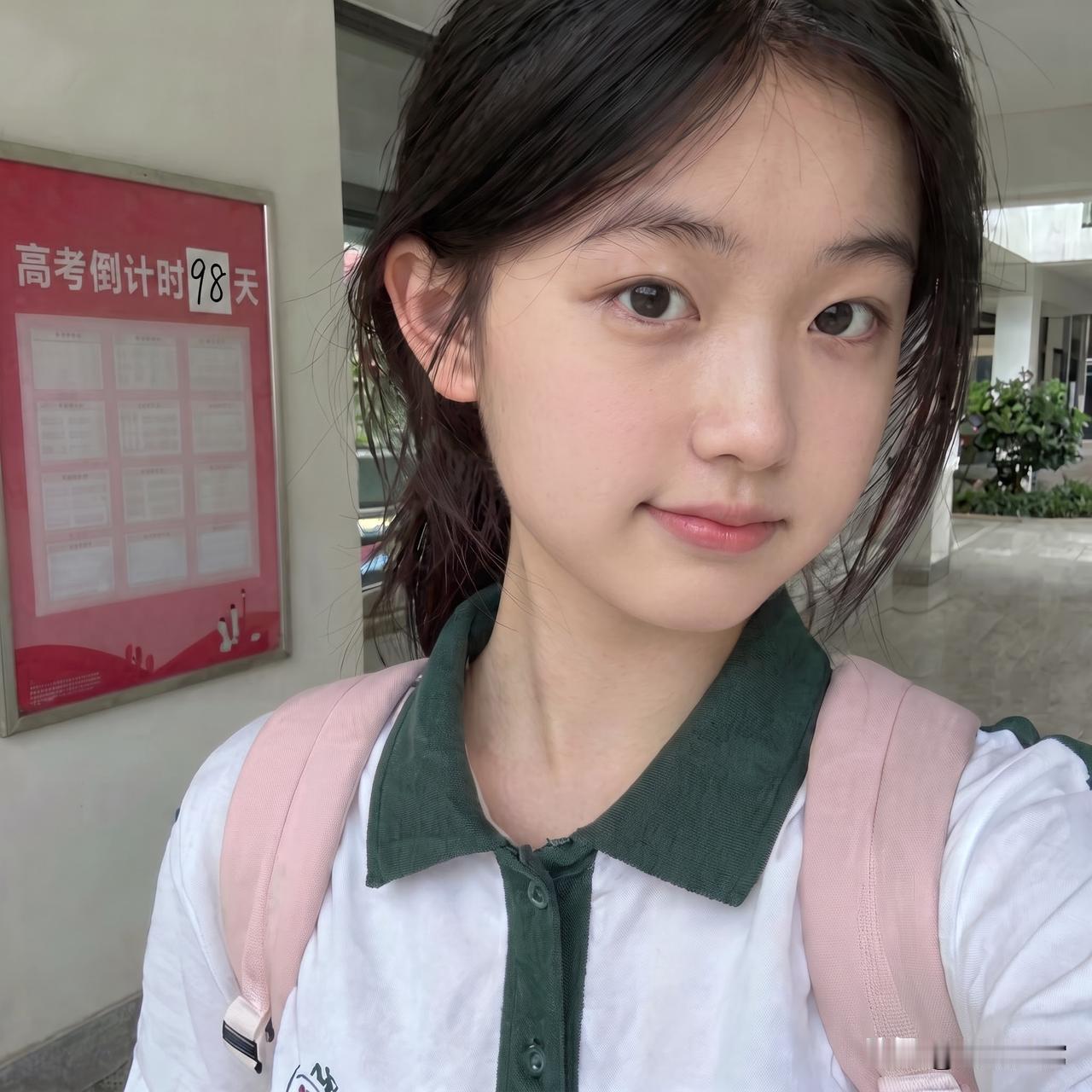 你见过最美的高中女生是什么样子的
