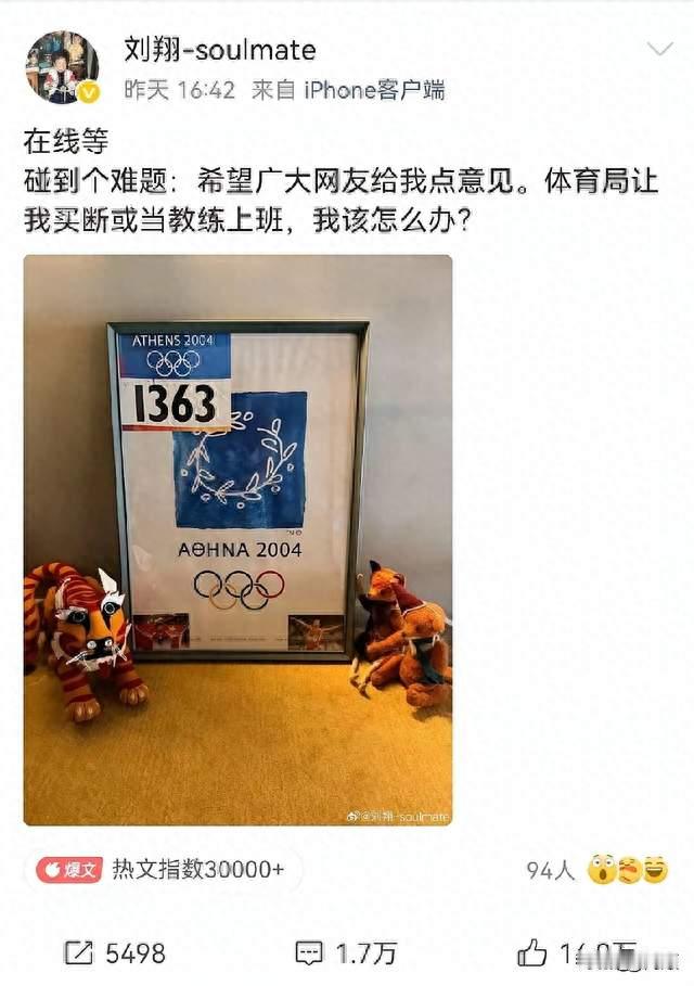 不差钱的刘翔，到底在争什么？巅峰5亿代言，个人资产估计超10亿