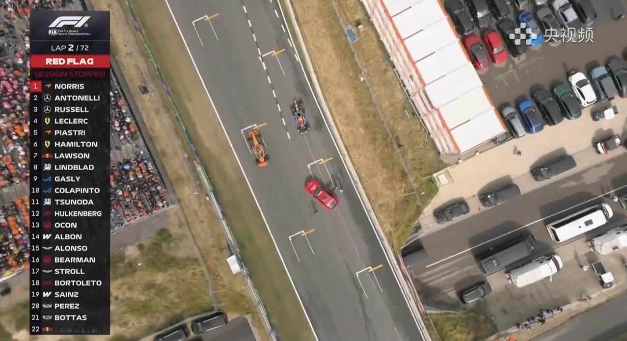 F1的海报还是太有魔力了这撞得直接红旗了才第二圈哪 