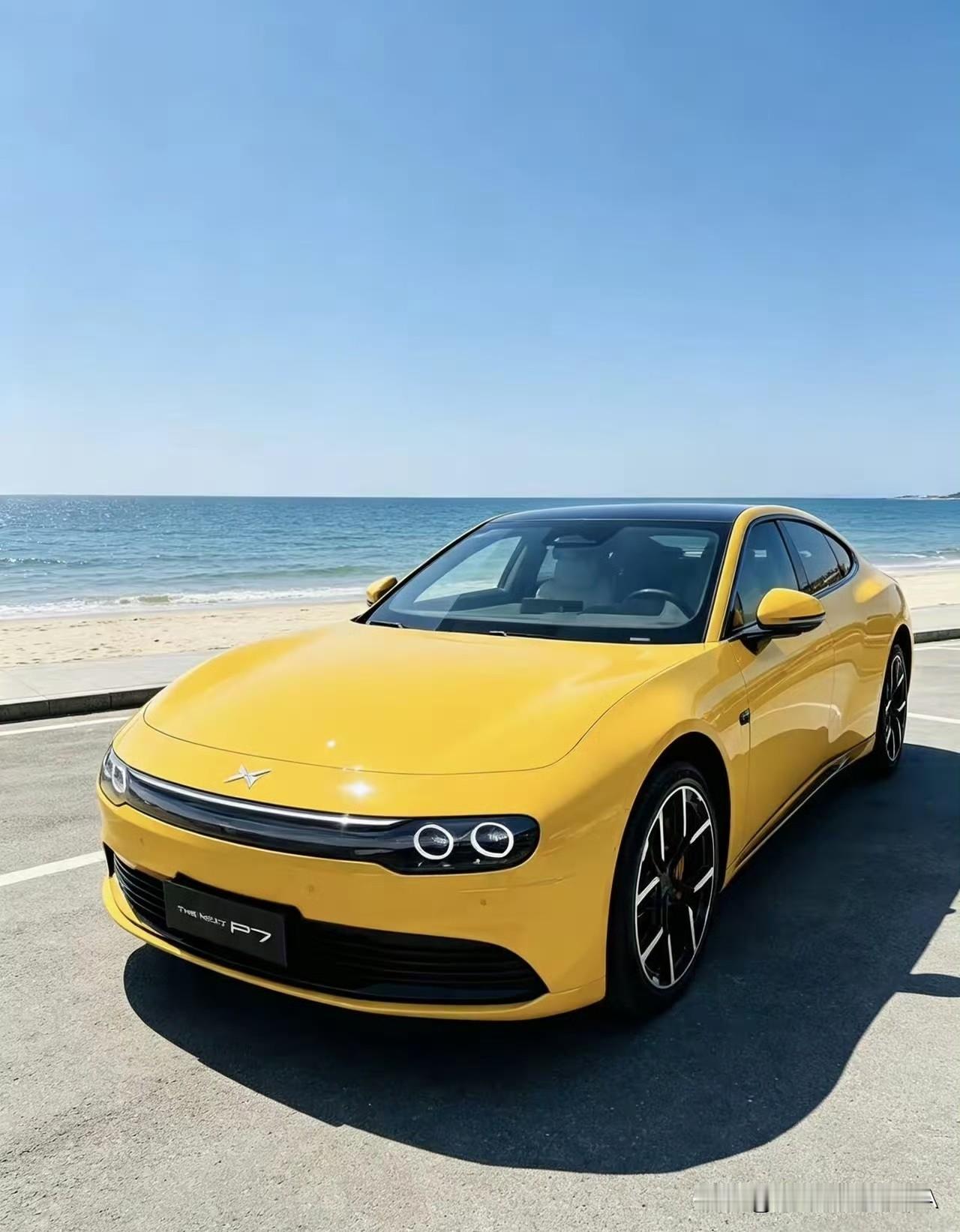 小鹏设计思路超前，全新P7大灯太吸睛小鹏汽车