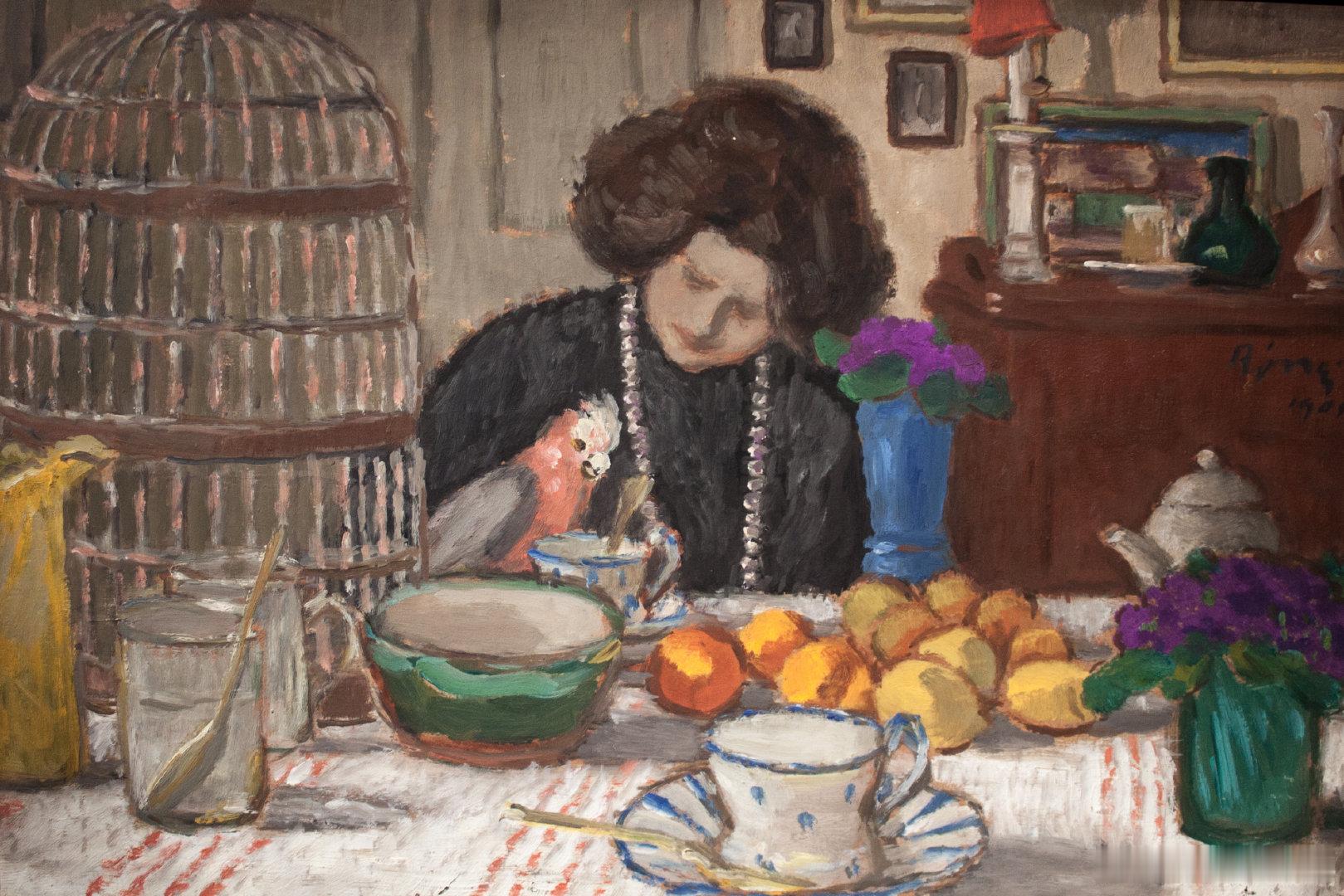 西洋历史文化鱼缸 匈牙利画家József Rippl-Rónai (1861–1