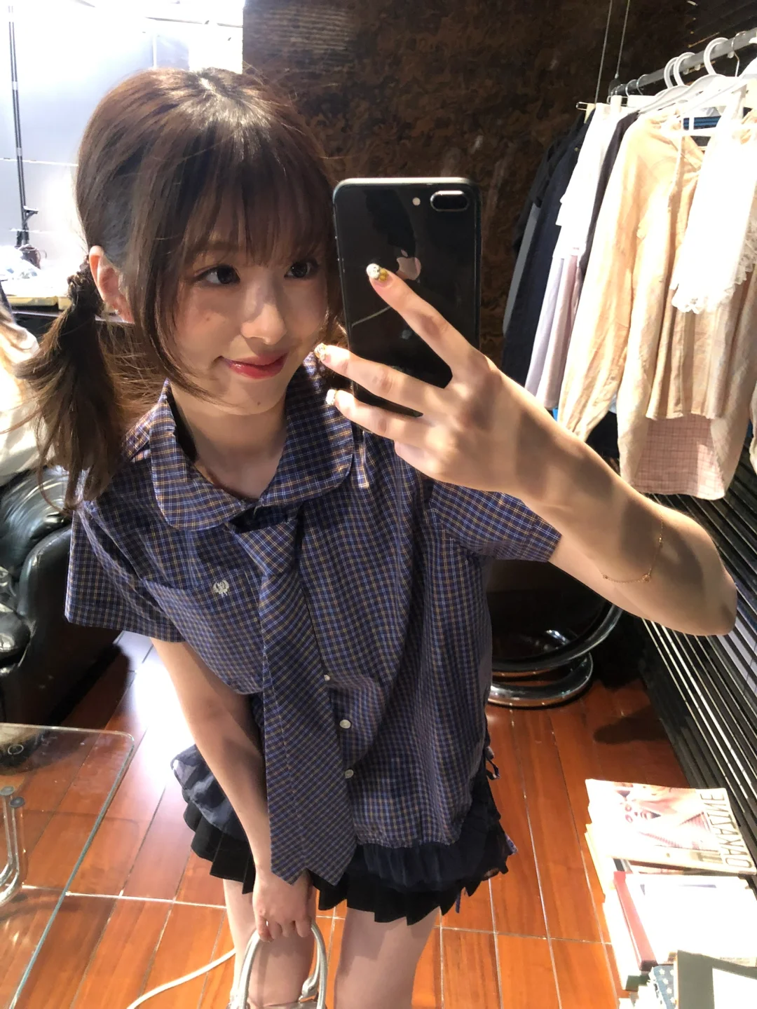 对镜拍🤳