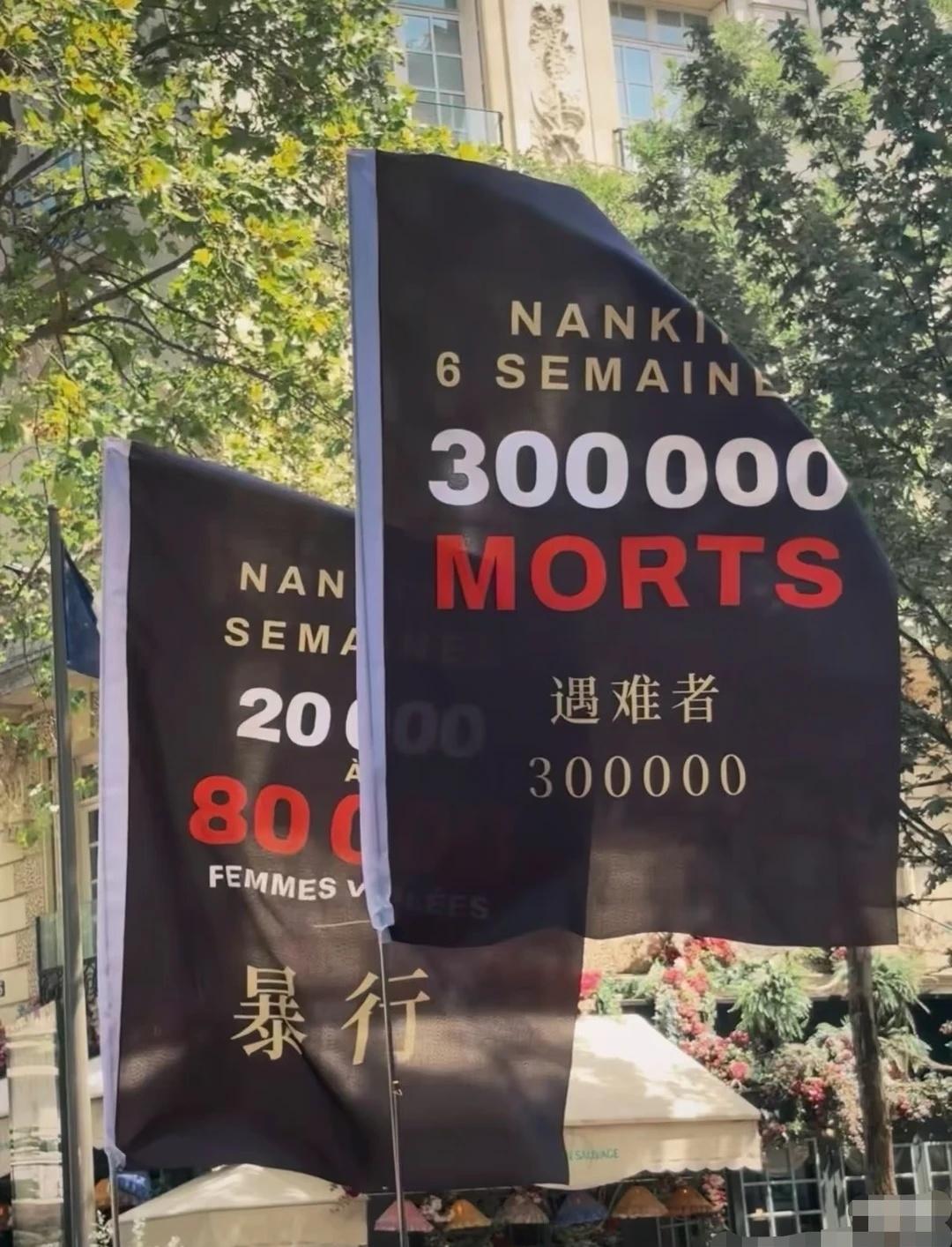 正义之声响彻欧洲_巴黎纪念南京遇难者游行
🕯️🇫🇷巴黎街头，一场纪念南京大
