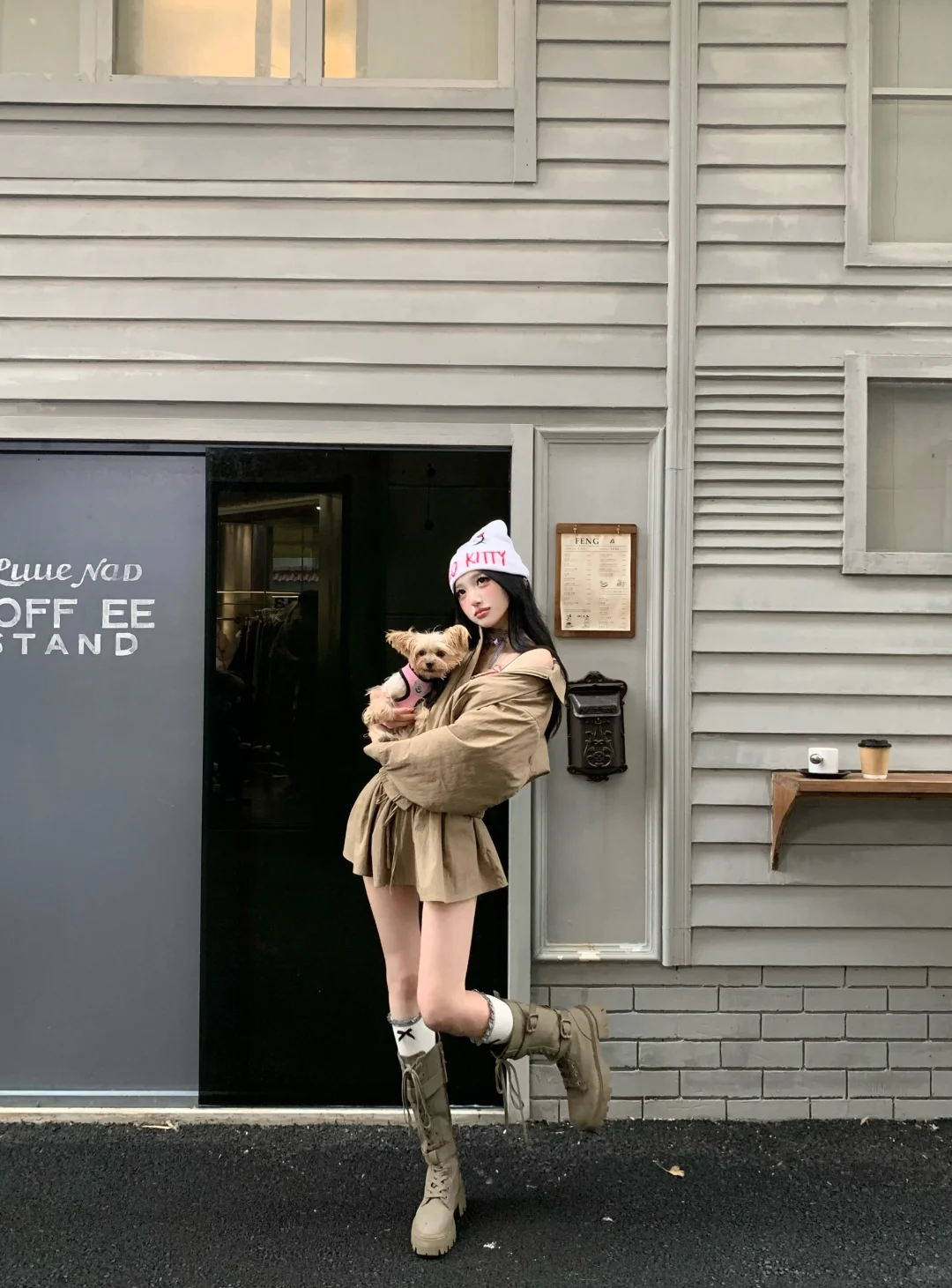 🧺Cute puppy in autumn🐾