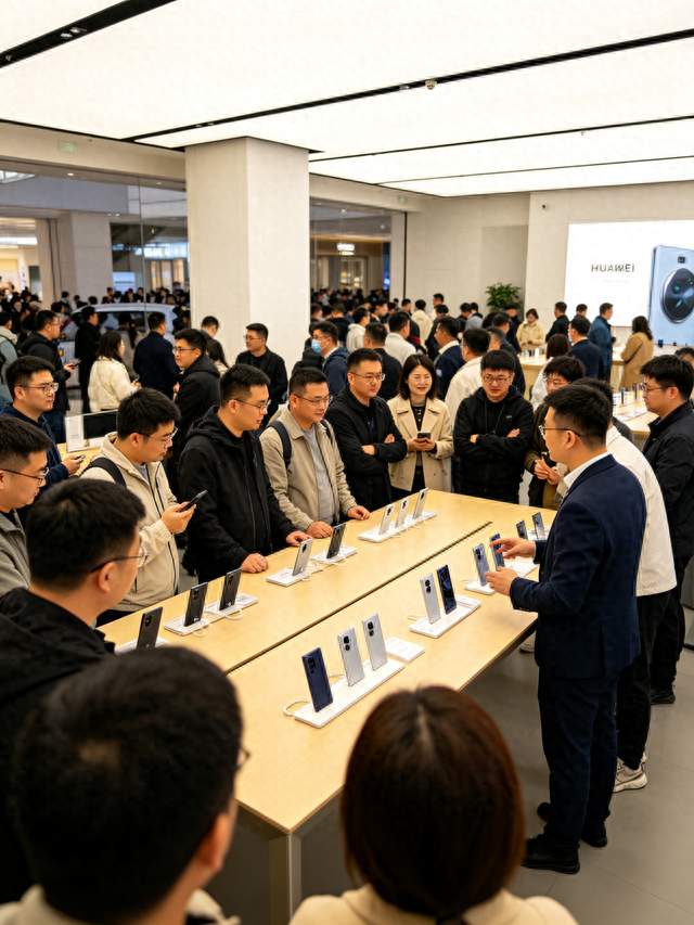 5999元起售！华为Mate90开售门店挤爆为什么明明涨价依旧一机难求