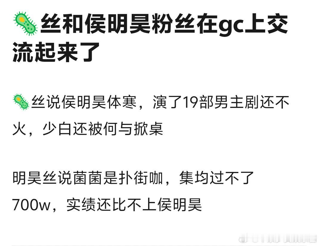 龚俊侯明昊两人半斤八两，真犯不上吵架[二哈] ​​​