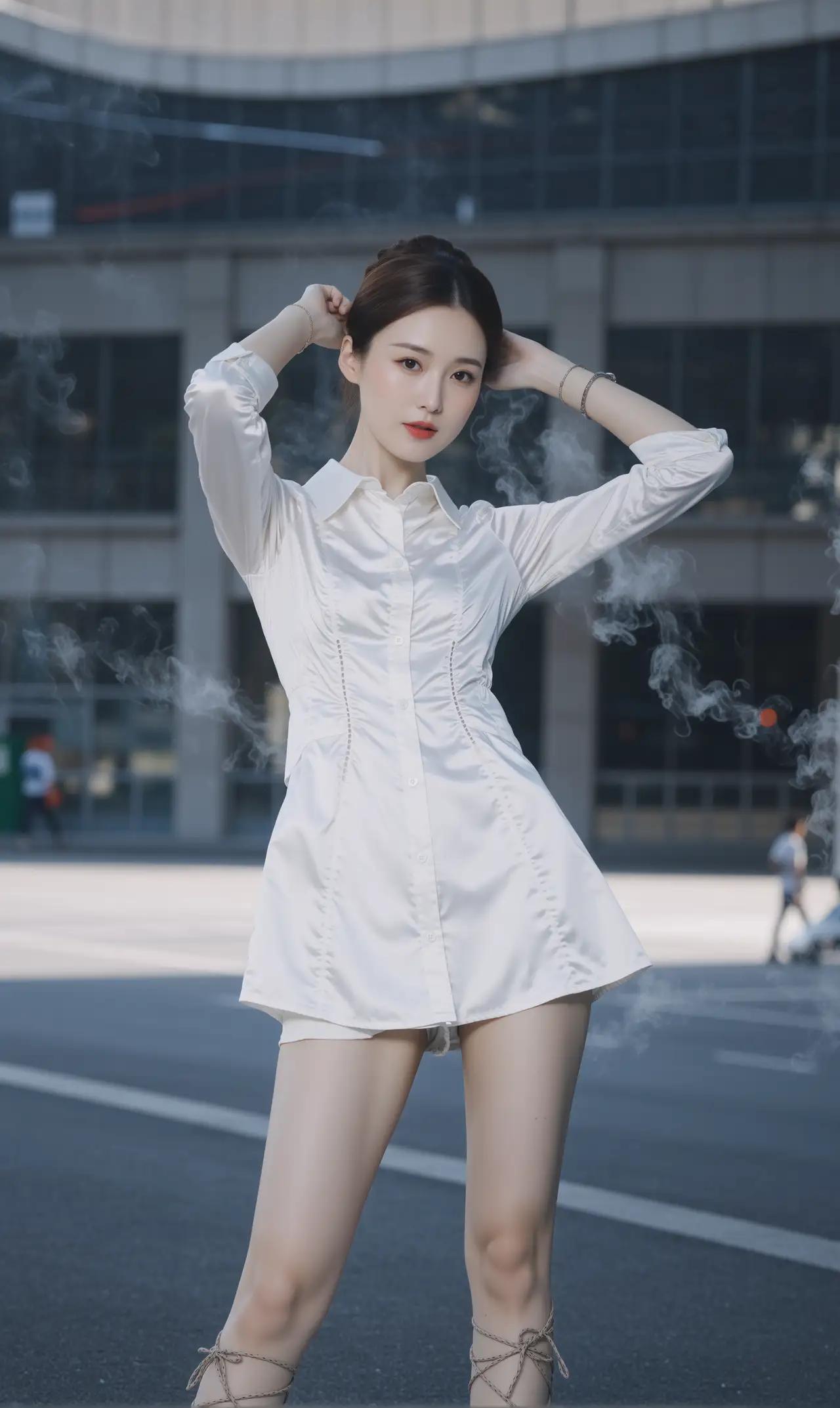 175冷白皮模特娜娜完美身材