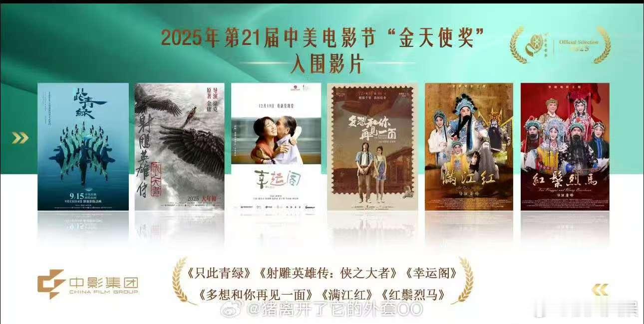 肖战射雕提名中美电影节金天使奖肖战射雕入围中美电影节金天使奖肖战射雕提名中美电影