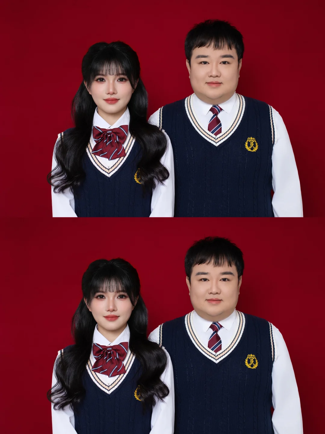结婚登记照拍成这样 ok 吗❓🤔