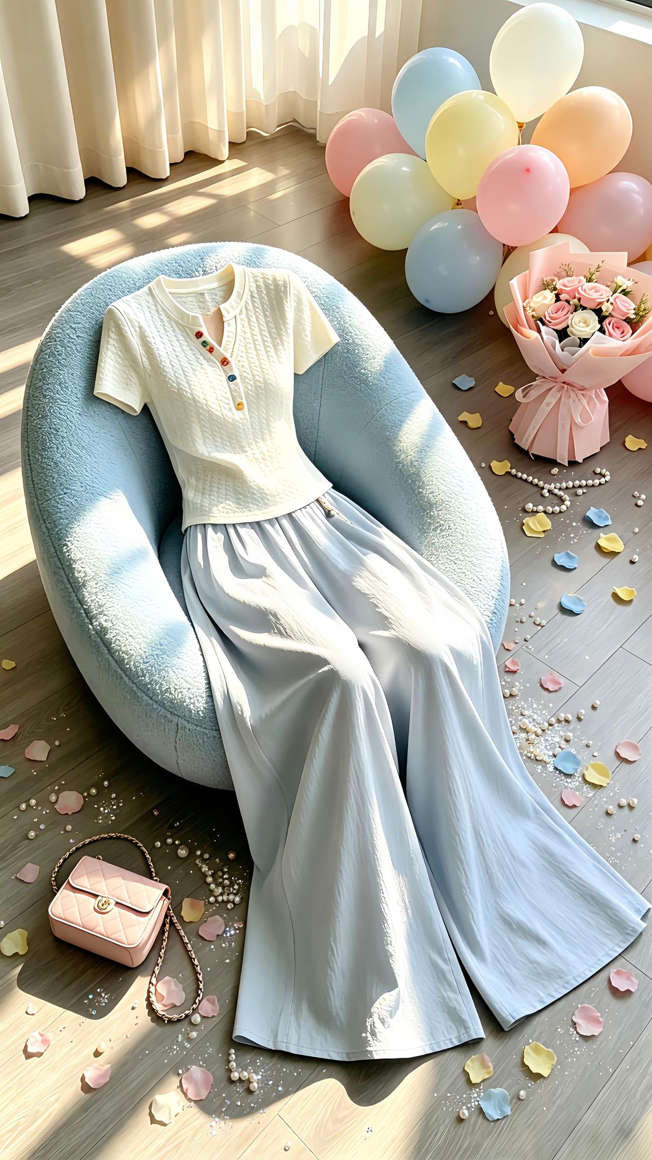 ootd穿搭 韩系慵懒穿搭 小个子的夏日氛围感穿搭 摆脱路人感穿搭 夏季梨形身材