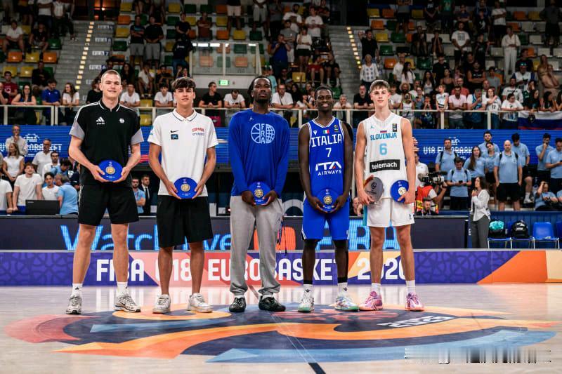 斯洛文尼亚侧翼Stefan Joksimovic荣获U18欧青赛A组MVP，赛事