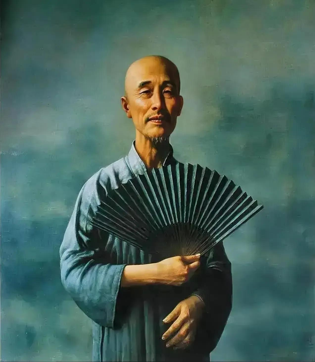 弘一法师：
“人活着，不要太能干了，
太能干的人，到老了身体都不好，
当你喊苦喊