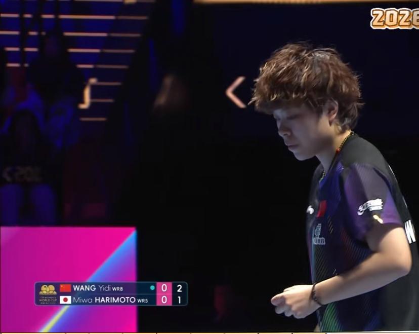 恭喜王艺迪4:1张本美和晋级世界杯8强——把张本美和打出表情包！
4月2日澳门世