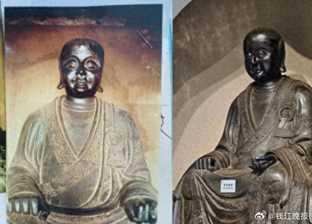 【#若佛像为真观复博物馆需担责吗#】近期，有网友发帖，把观复博物馆展厅里的一尊“