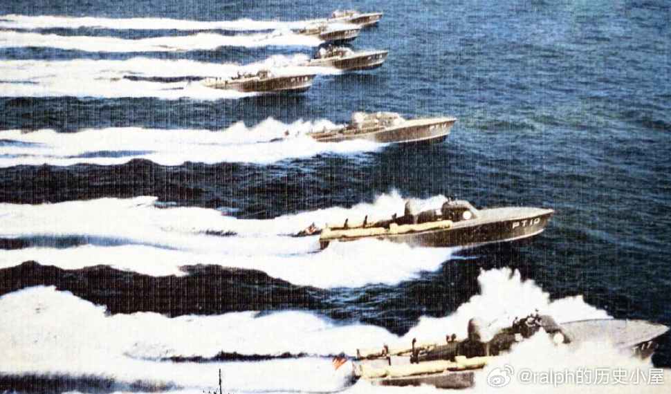 美军PT鱼雷艇在训练军事历史全触达