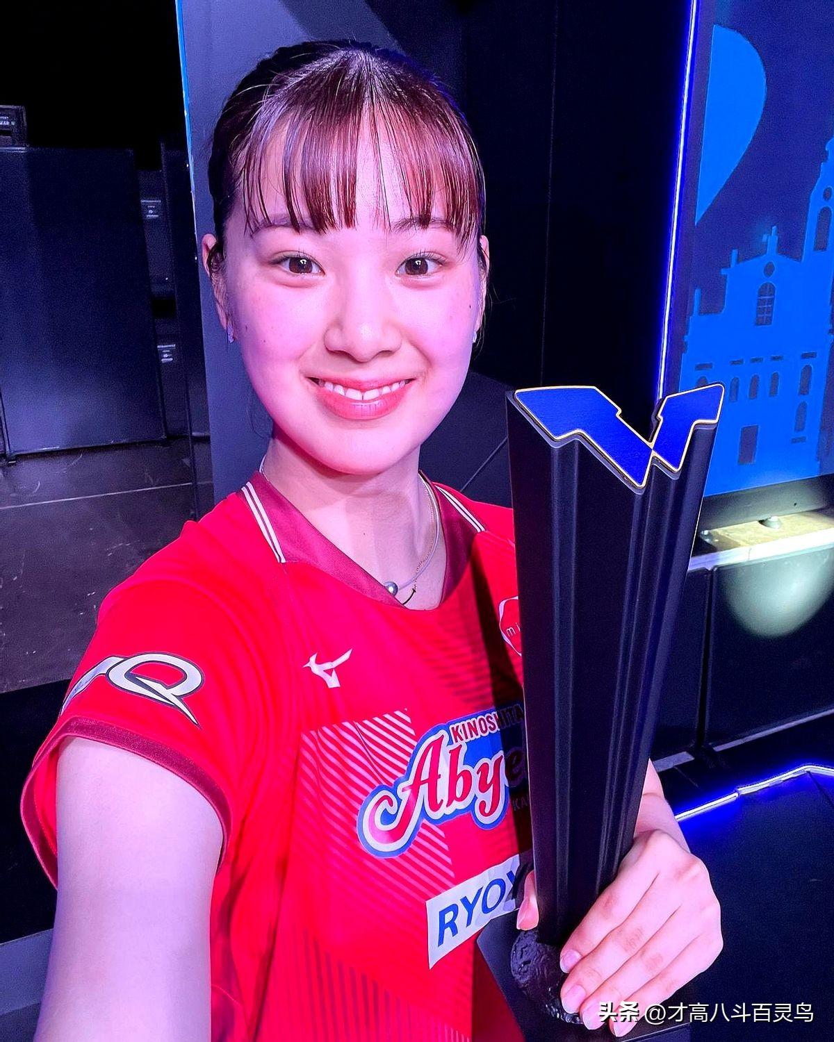 长崎美柚击败好友木原美优首次夺得WTT女单冠军。

WTT卢布尔雅那站女单决赛在