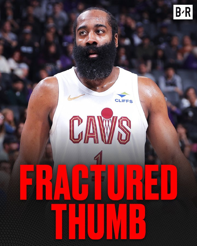 哈登拇指骨折无需手术 哈登在昨天战胜尼克斯队的比赛中遭遇右手大拇指骨折拇指骨折，