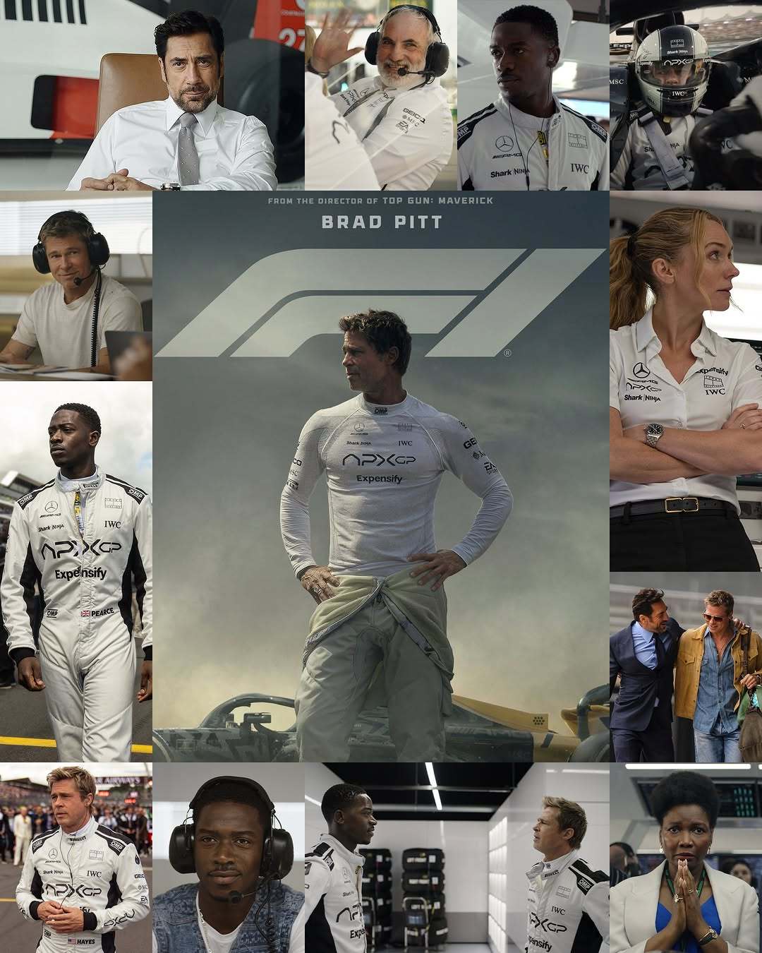 一年前的今天，《F1：狂飙飞车》中国内地上映 𝐅𝟏:𝐓𝐡𝐞 𝐌𝐨?