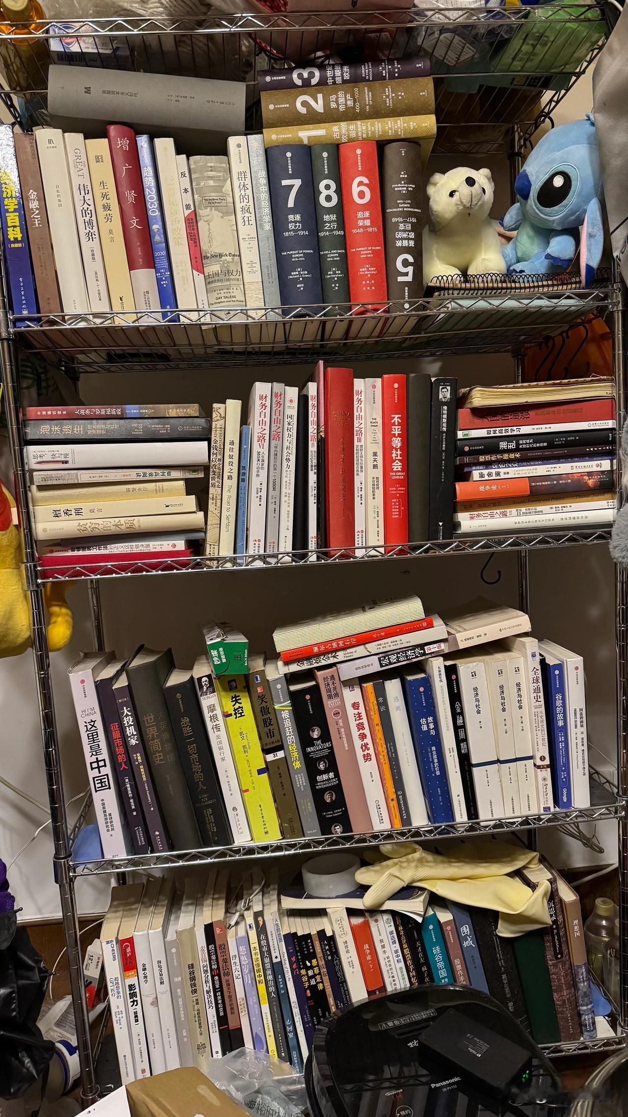 我的书架，分享给大家，好书不少[看]