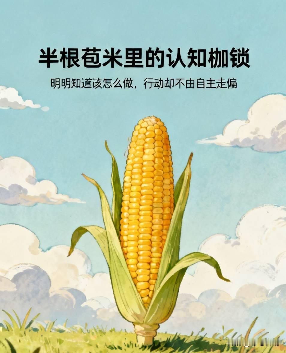 半根苞米里的认知枷锁
 你有没有过这样的经历：明明心里清楚该怎么做，行动却不由自