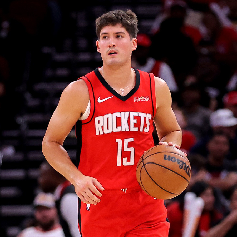 全联盟共18人！火箭唯一一人！2025-26赛季常规赛全勤奖！里德·谢泼德！场均