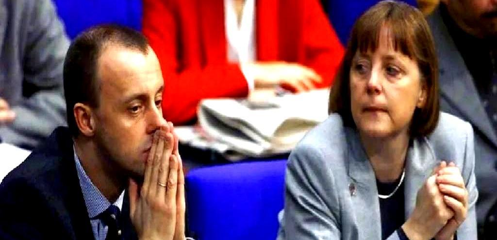 72岁的默克尔，看着居然比67岁的默茨还年轻？
 
默茨刚当德国总理，天天满世界