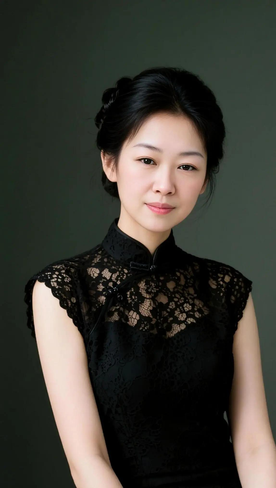 AI甜美旗袍写真 ai创作 这也太漂亮了