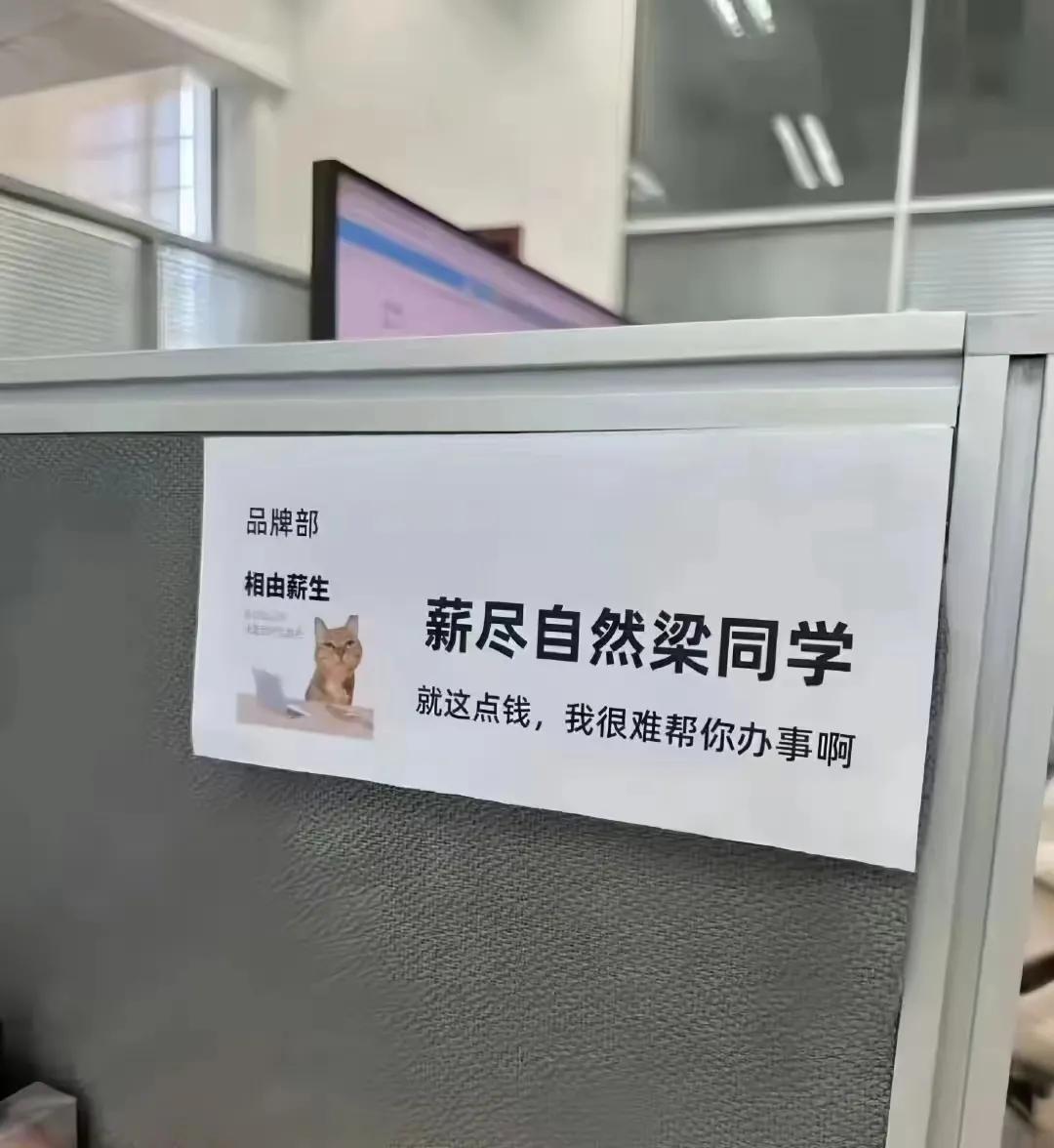 办公室个性标签，有点意思，你姓什么？自己编一个试试。

（网图侵删）#记录我的2