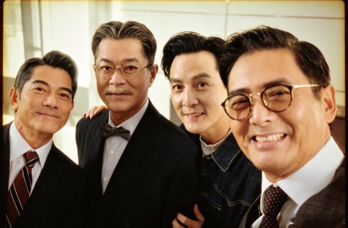 吴彦祖拍的寒战天团吴彦祖镜头下的港圈影帝 这合照瞬间梦回巅峰港片时代了 