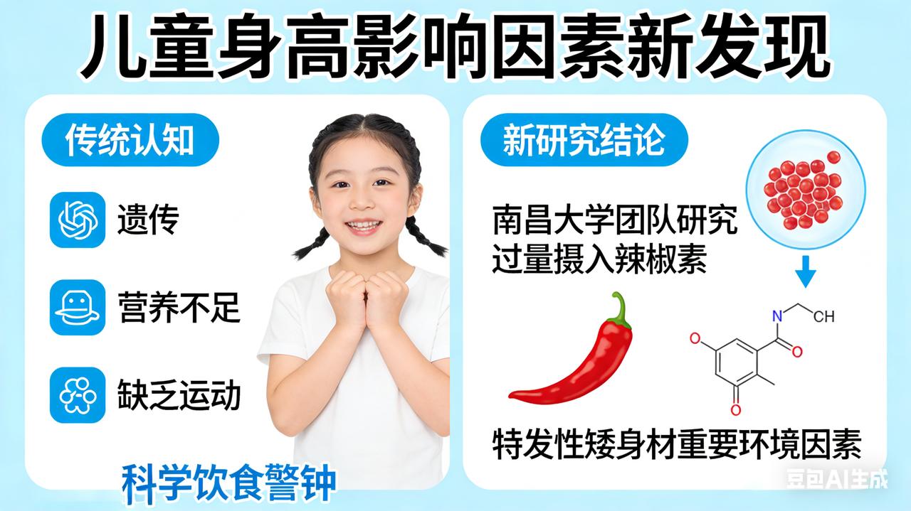 这篇来自权威渠道的科普研究，为家长关注的儿童身高问题提供了全新视角，也给日常饮食