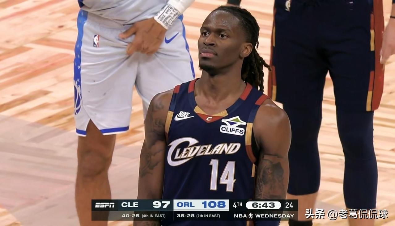 骑士新星埃利斯真是必成大器！虽然今天骑士在客场以122：128输给了魔术，但是埃