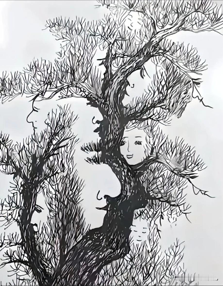 分享我这周有趣的事：
考考你们的眼力…

谁能快速的找出14张人脸……