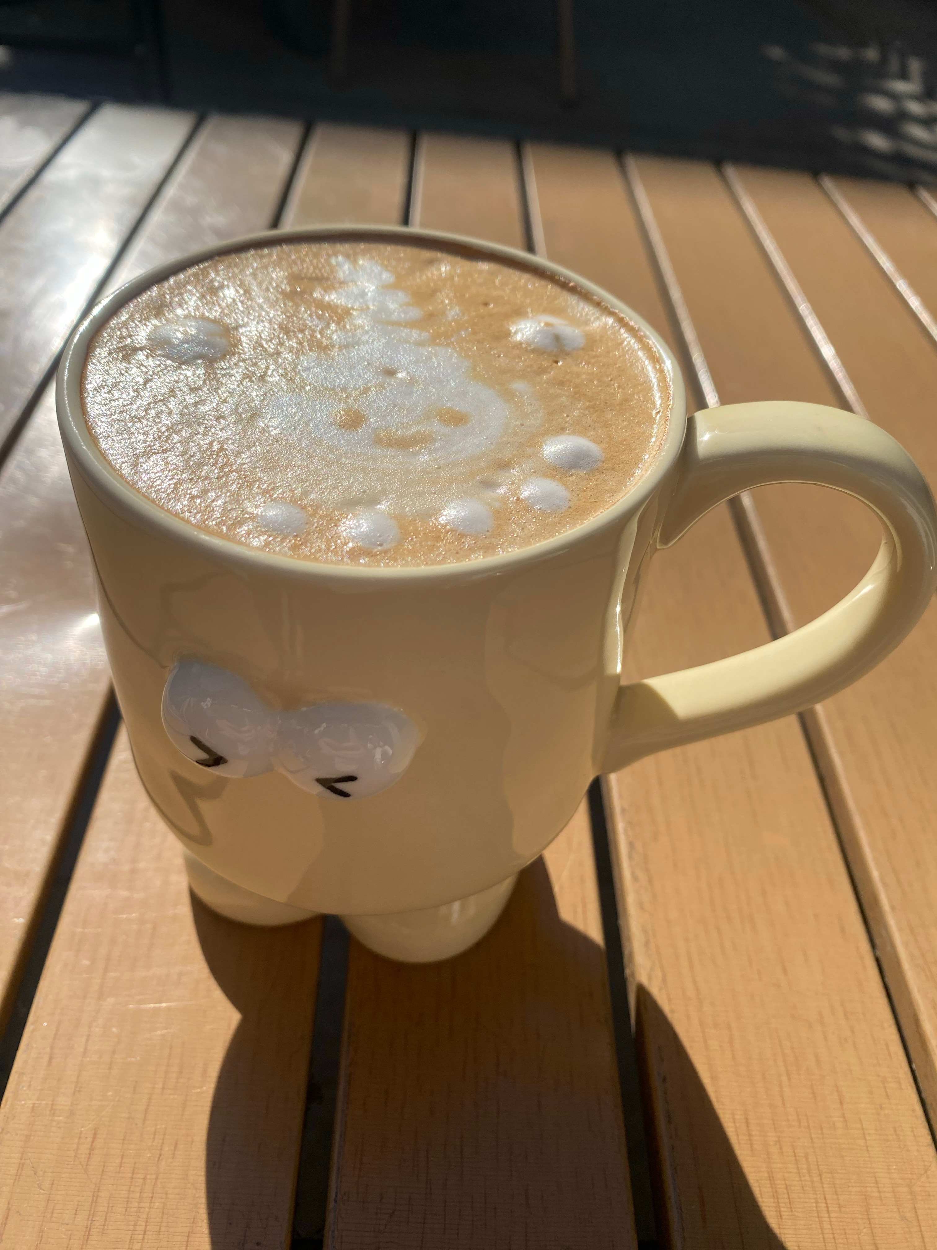 26年第一杯拿铁 阳光真好 无锡