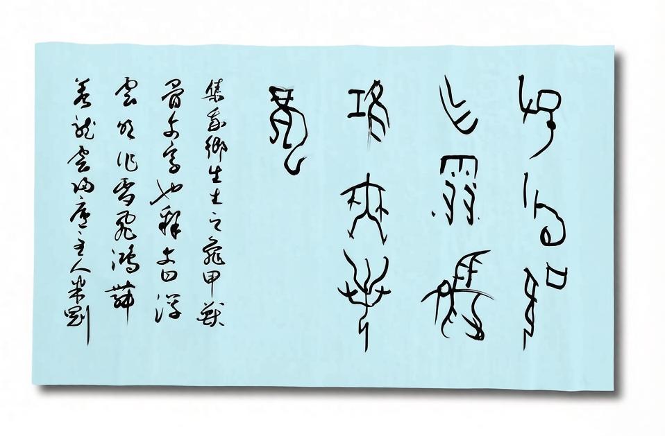米刚篆书作品
