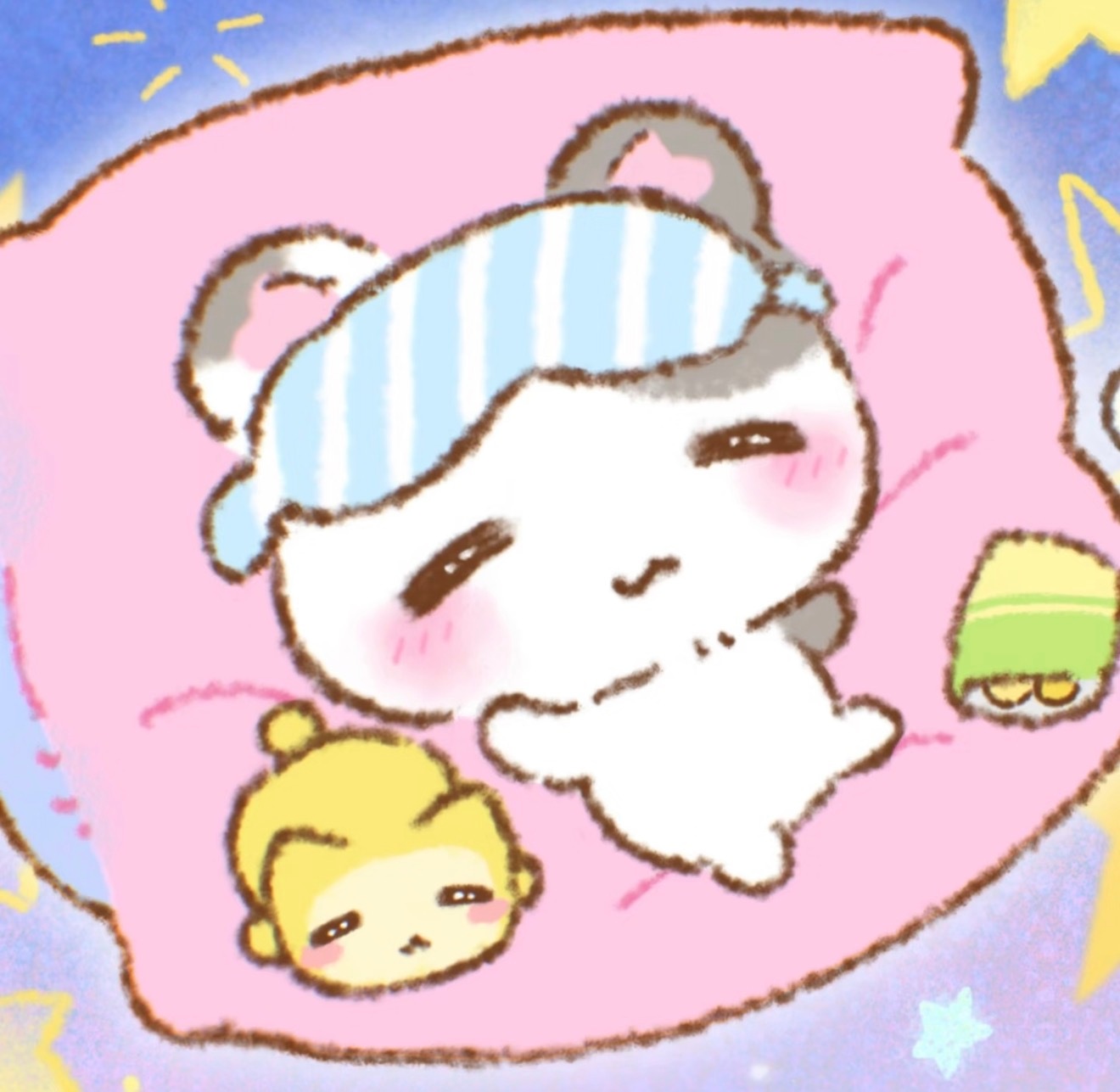 白鹿 🦌白鹿叶璃 🦌白鹿莫离 【晚间🐑🐭】今日份晚安帖来啦速来和蓝朋友互