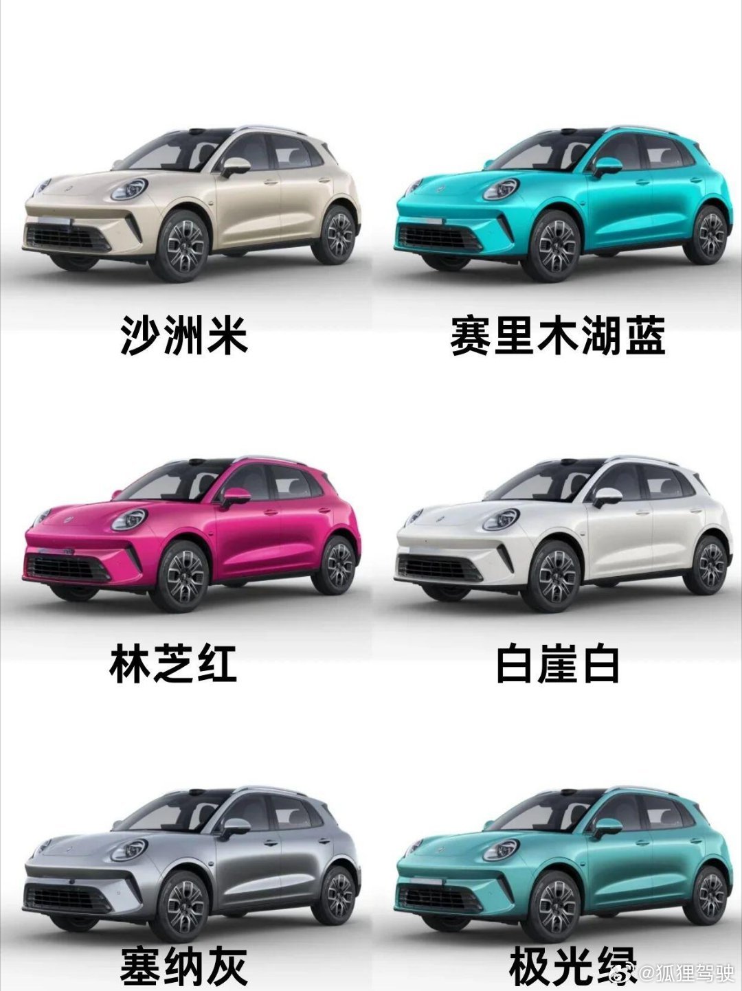 欧拉5六个神仙色，你喜欢哪一种？❤️林芝红：复古又热烈，阳光下漆面闪着细光超有质