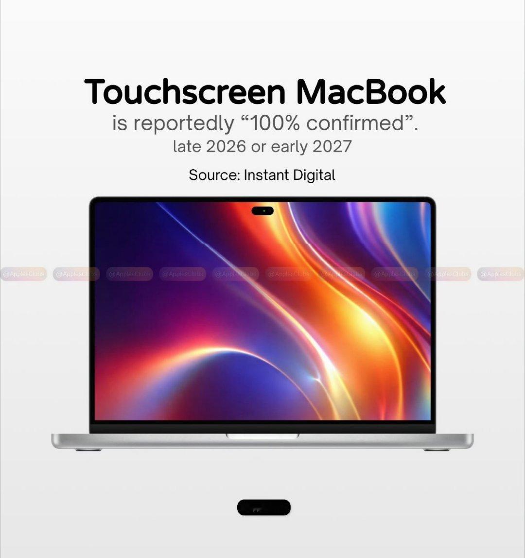 折叠iPhone触屏MacBook快了触屏MacBook快来了？到时候价格不得暴